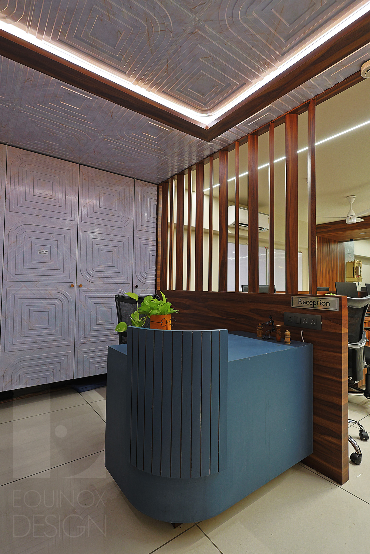 Foursun Office / Workspace Equinox Design | Architect & Interior Design by Ar. Naisargi Dave Zankar in Rajkot, Gujarat, India