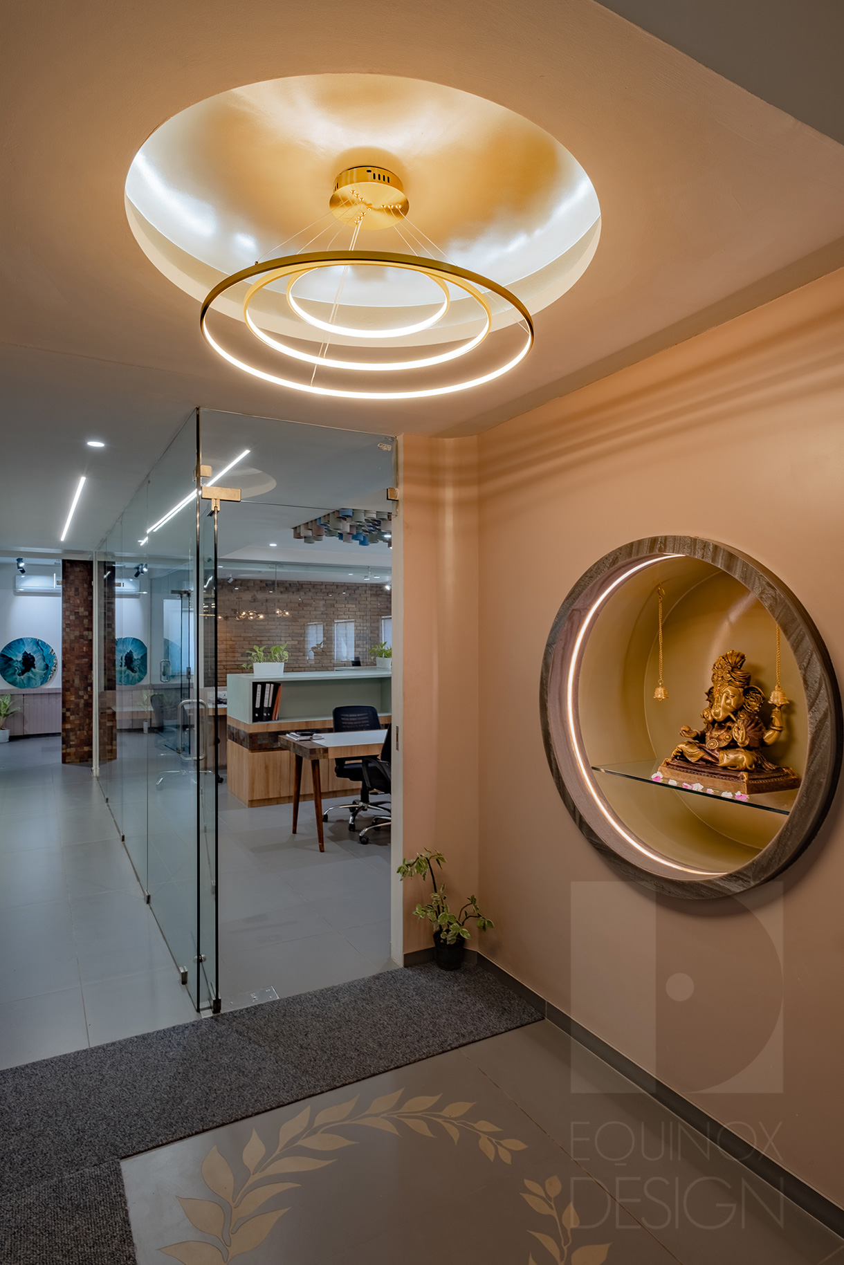 National Minerals & Chemical Co. Office / Workspace Equinox Design | Architect & Interior Design by Ar. Naisargi Dave Zankar in Rajkot, Gujarat, India